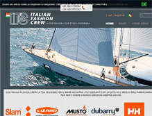Tablet Screenshot of italianfashioncrew.com